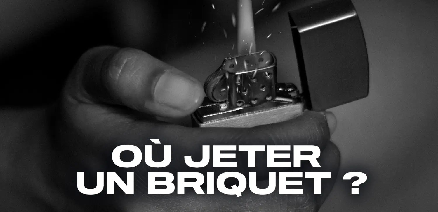 Où jeter un briquet ?