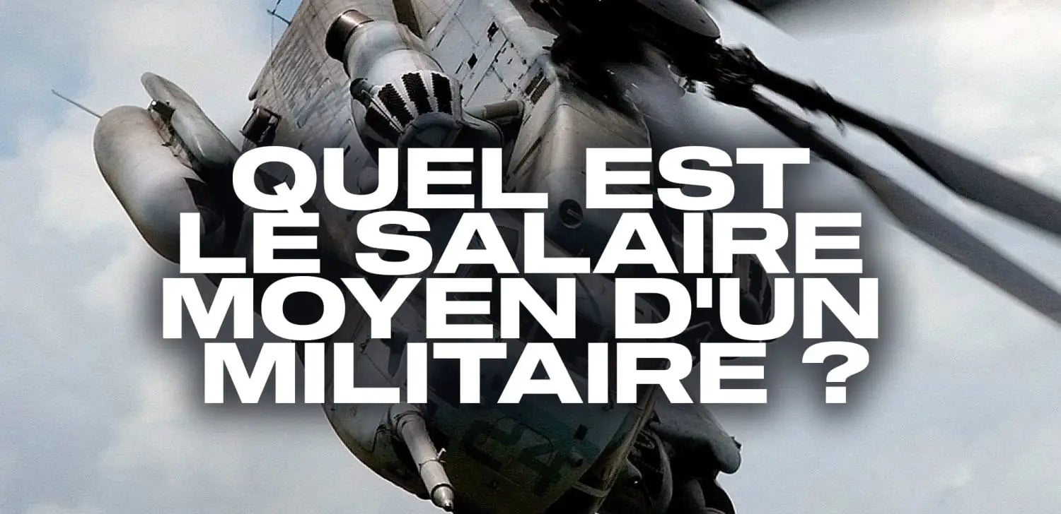 Quel est le salaire moyen d’un militaire ?