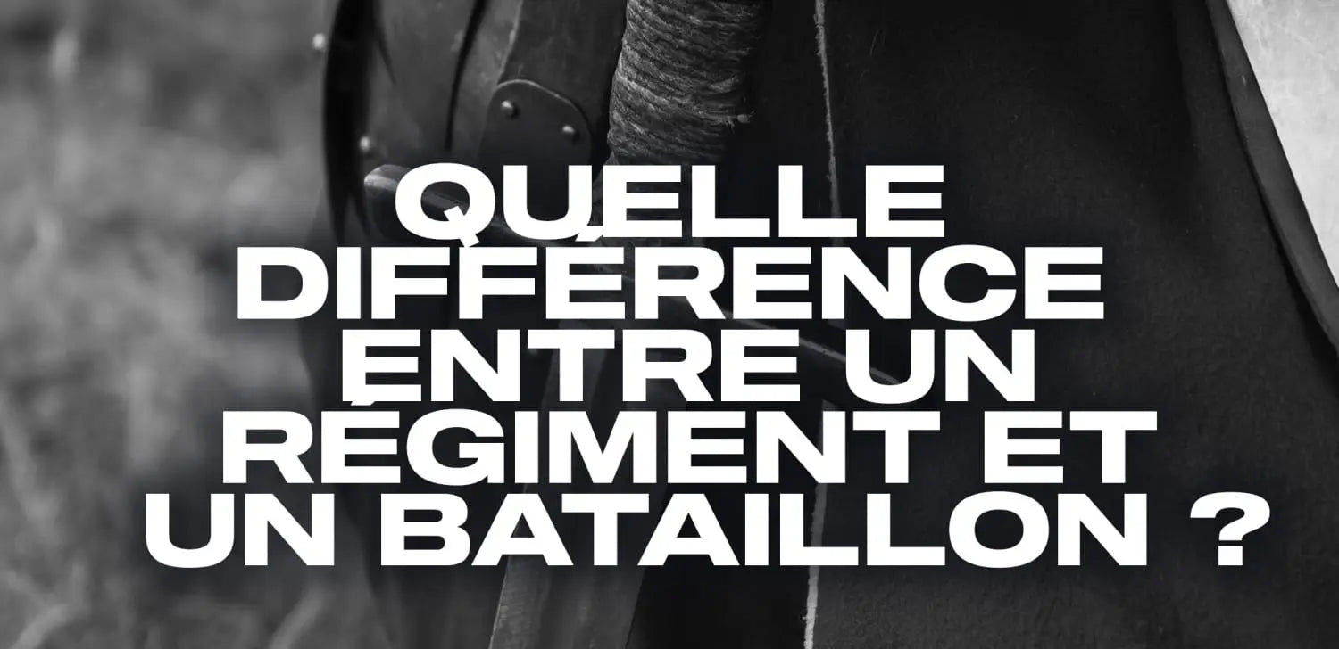 Quelle différence entre un régiment et un bataillon ?