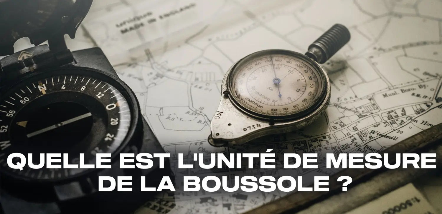 Quelle est l'unité de mesure de la boussole ?