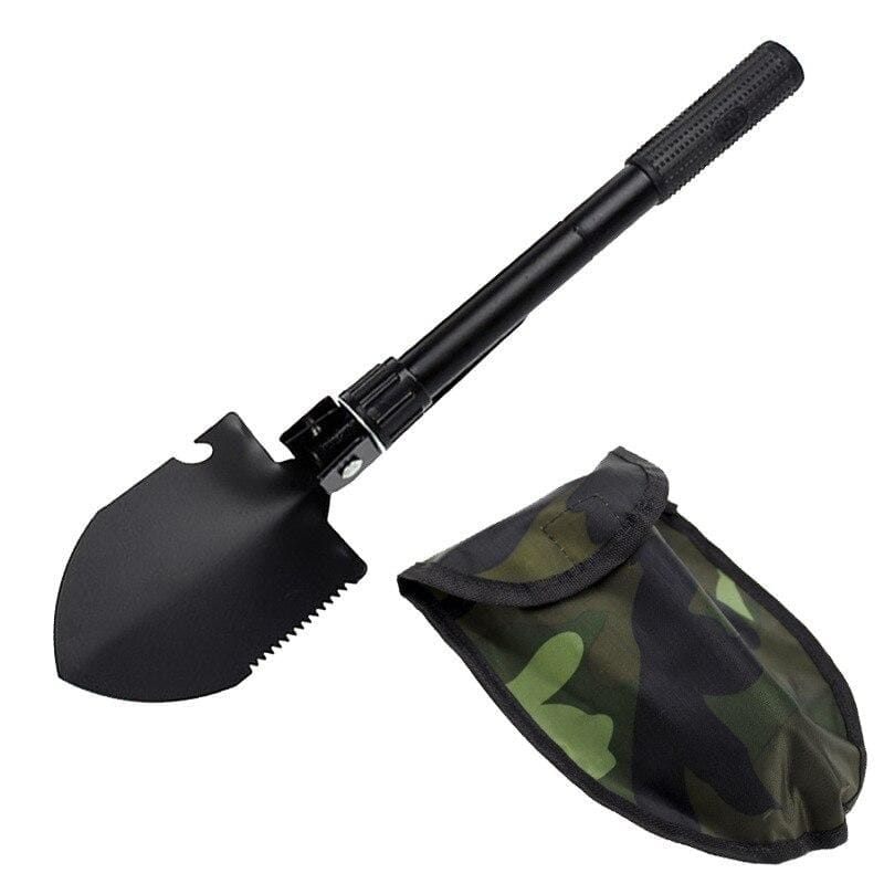 Pelle Pliante US Army – Badger Outdoor – Survie Camping, Acier Noir
