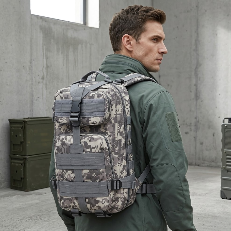 SAC A DOS MILITAIRE - IMPERMÉABLE