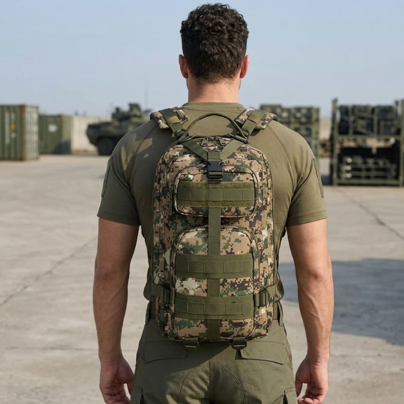 SAC A DOS MILITAIRE - IMPERMÉABLE