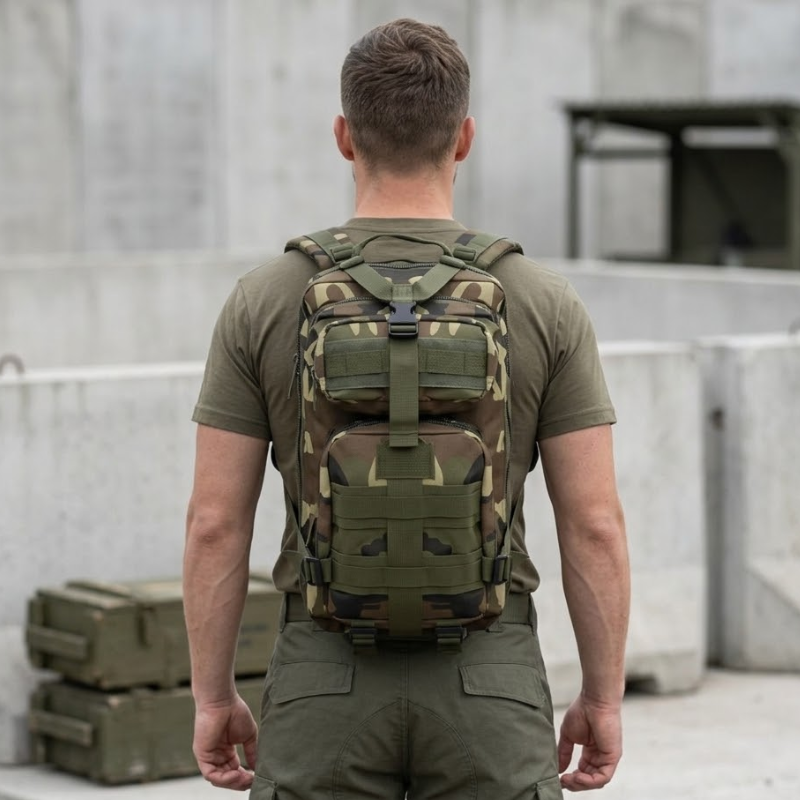 SAC A DOS MILITAIRE - IMPERMÉABLE