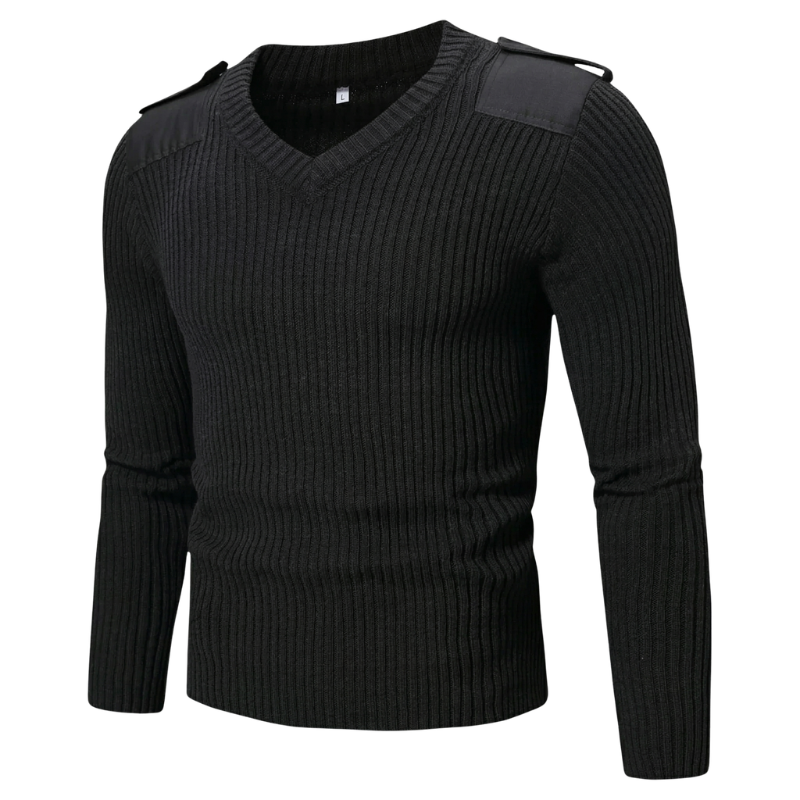 Pull motif militaire