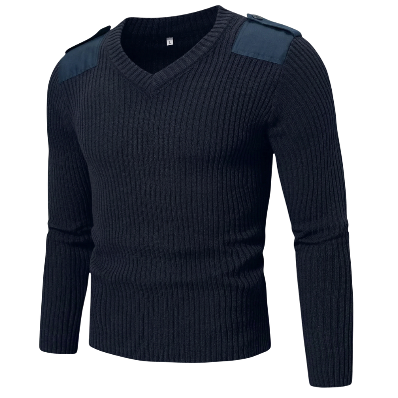 Pull motif militaire