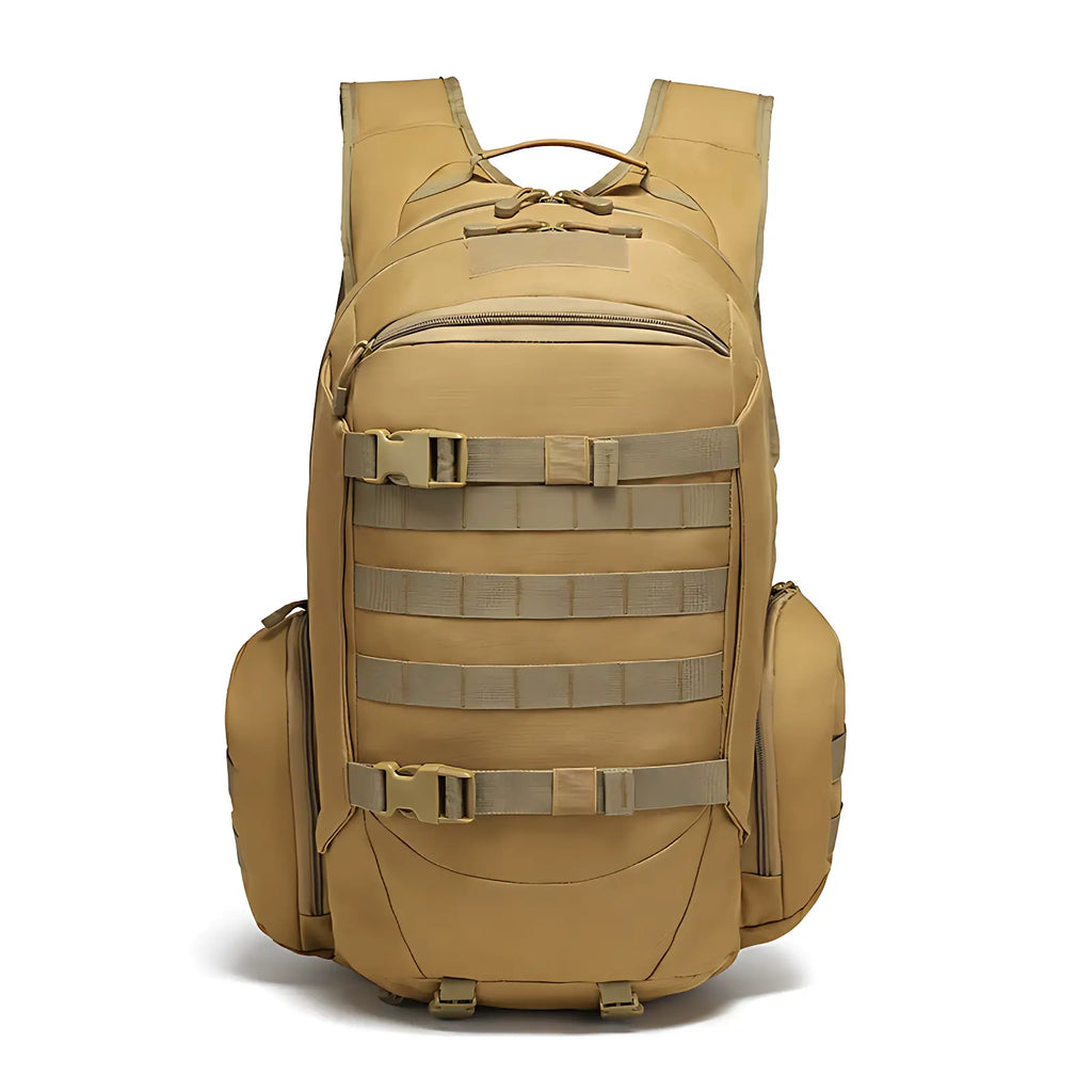 Sac à dos militaire de montagne cuir et tissu plastifié armée suisse Sac à dos militaire de montagne cuir et tissu plastifié armée suisse