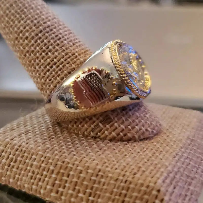 Bague americaine d ecole militaire