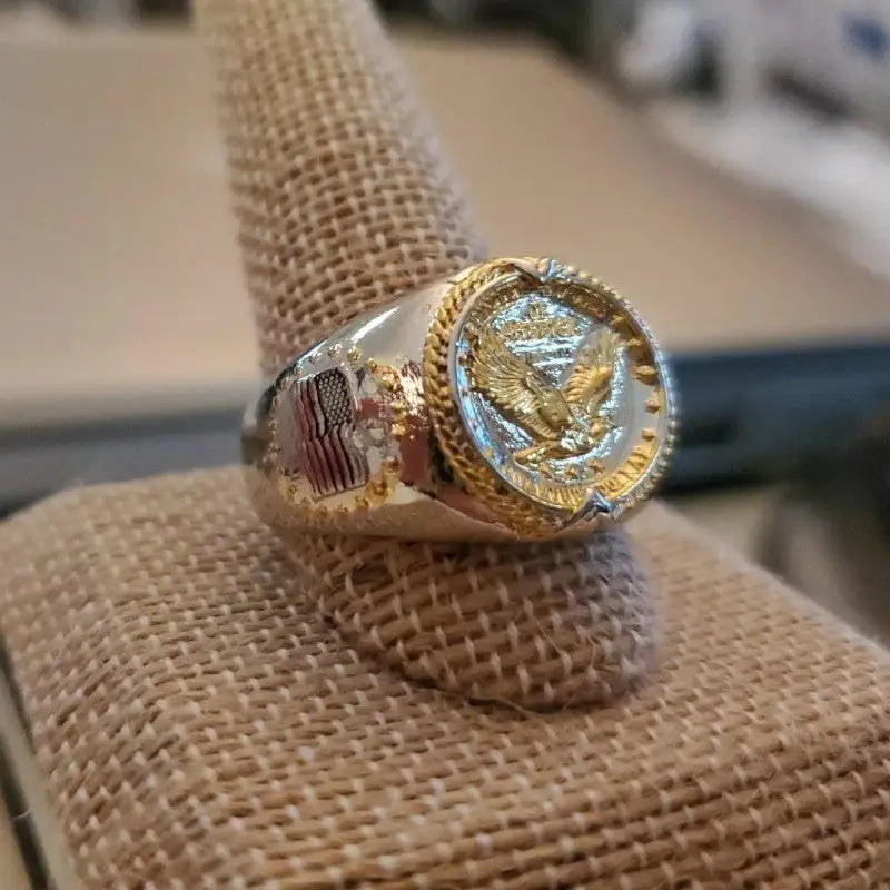 Bague americaine d ecole militaire