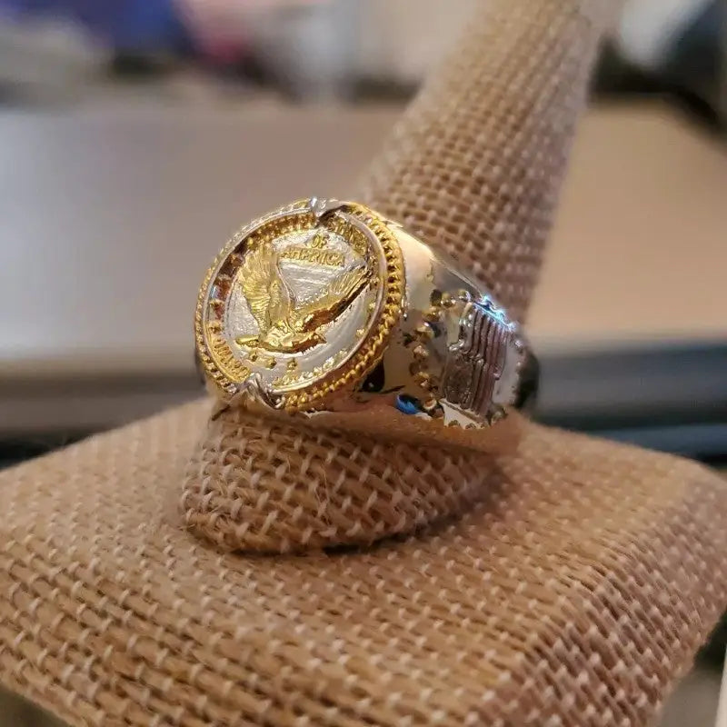 Bague americaine d ecole militaire