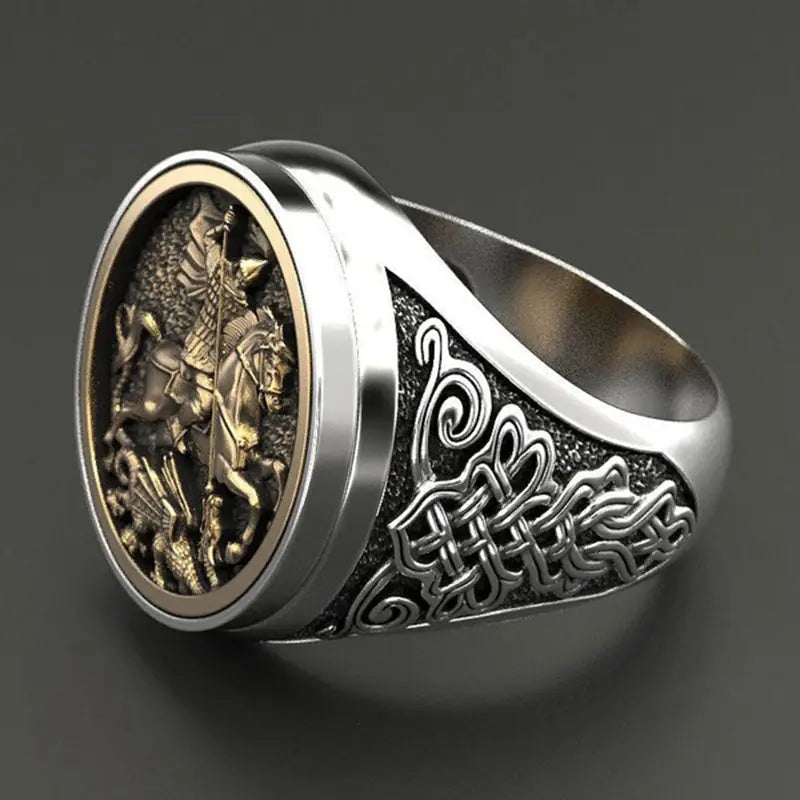 Bague armée de terre