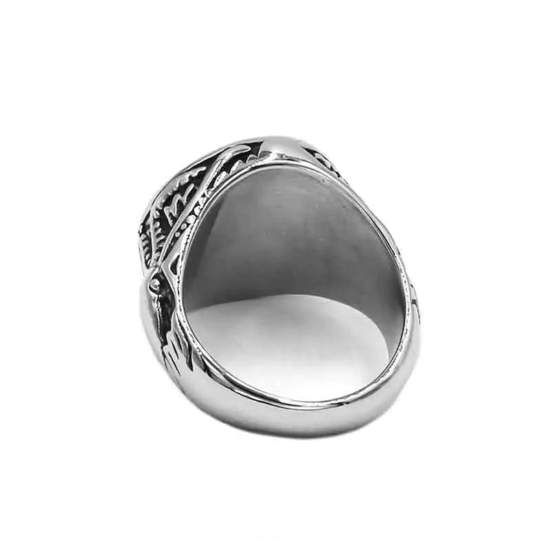 BAGUE MILITAIRE - CORSAIRE (ARGENT)