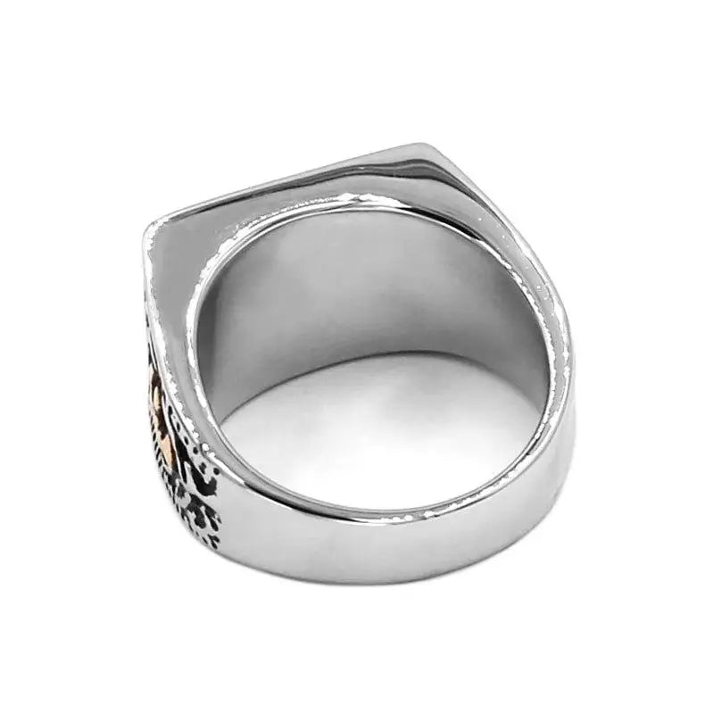 BAGUE MILITAIRE - FRÈRES D’ARMES (ARGENT)