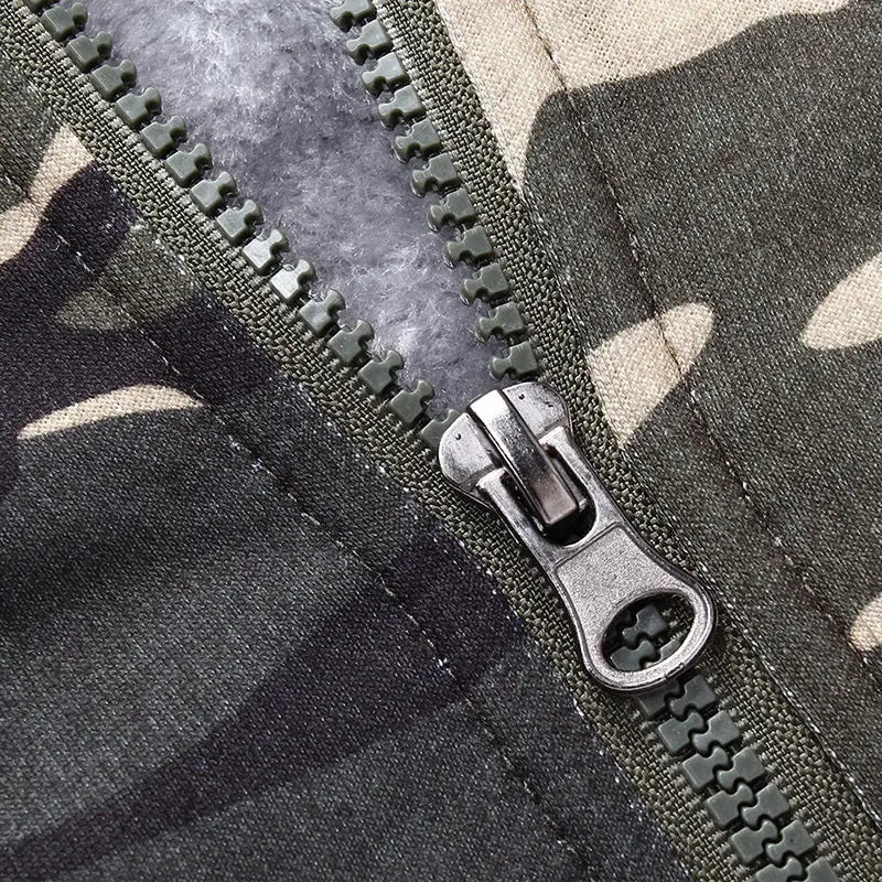 BLOUSON MILITAIRE - CAMOUFLAGE HIVER