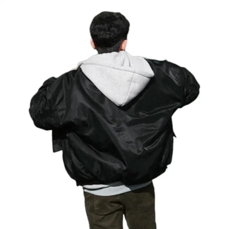 Blouson sweat capuche militaire homme