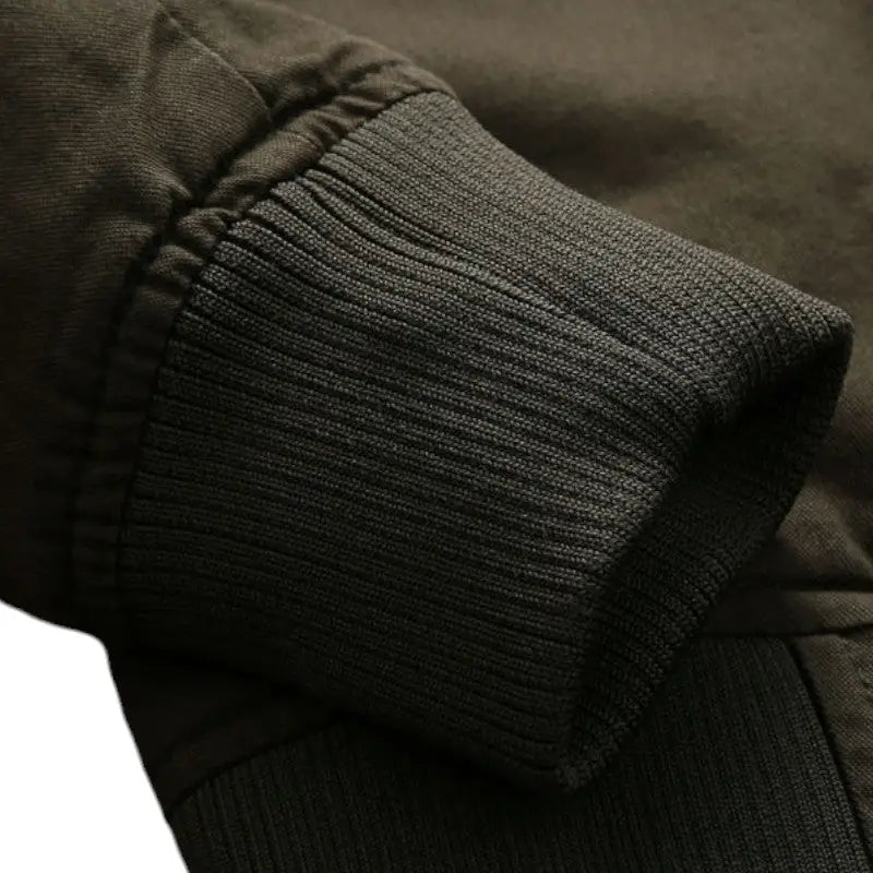 Bomber militaire homme doublé polaire