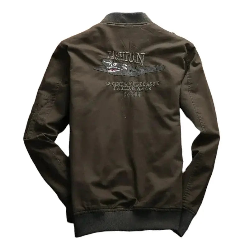 Bomber militaire homme doublé polaire