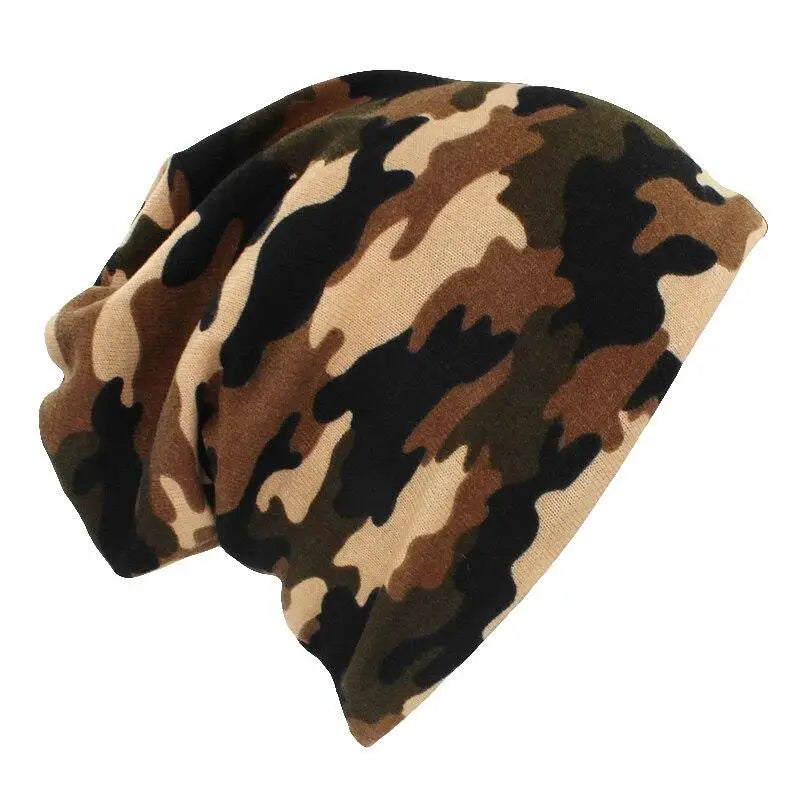 Bonnet camouflage homme