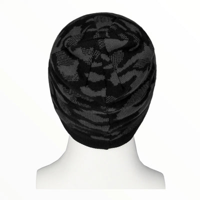 Bonnet camouflage noir