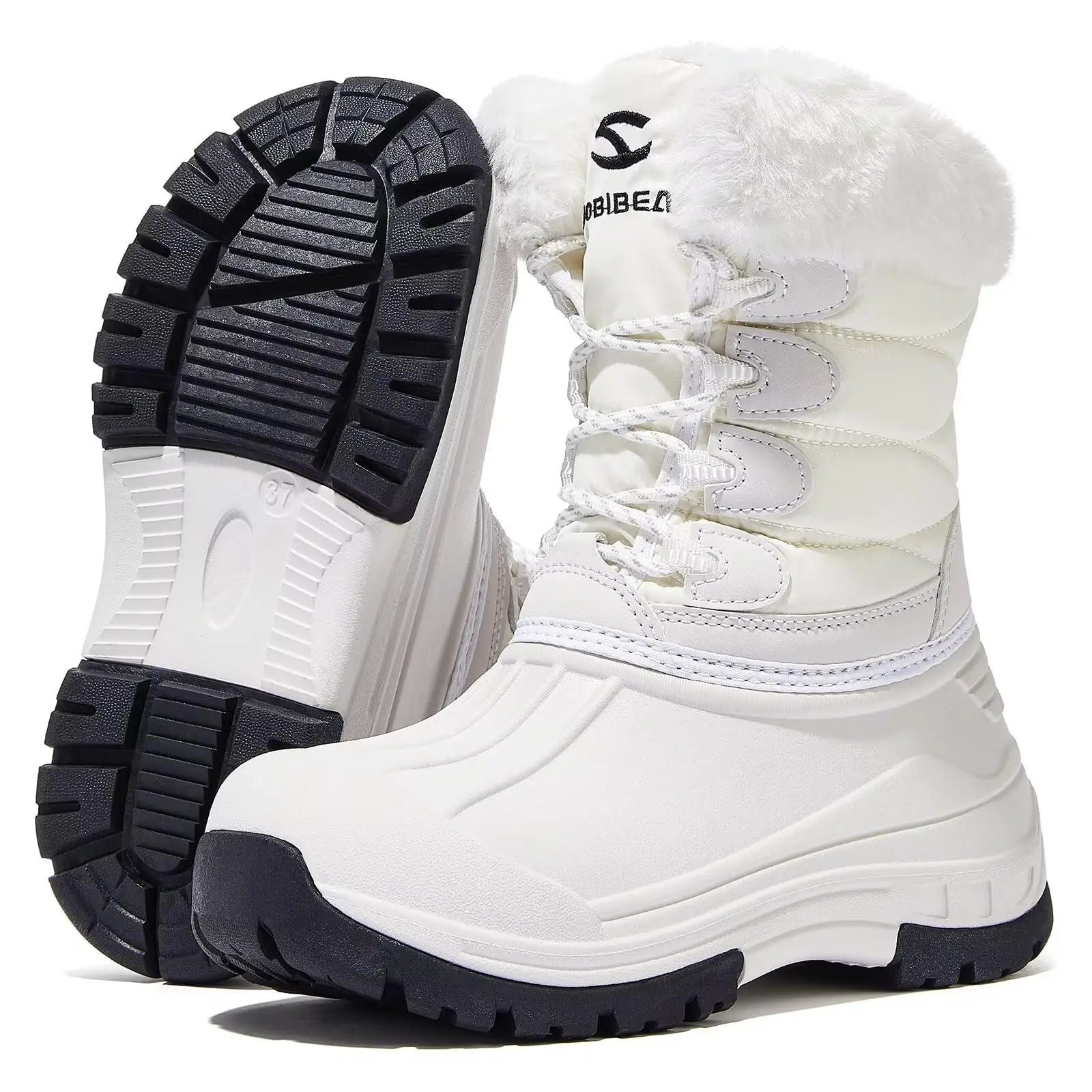 Bottes fourrées femme grand froid
