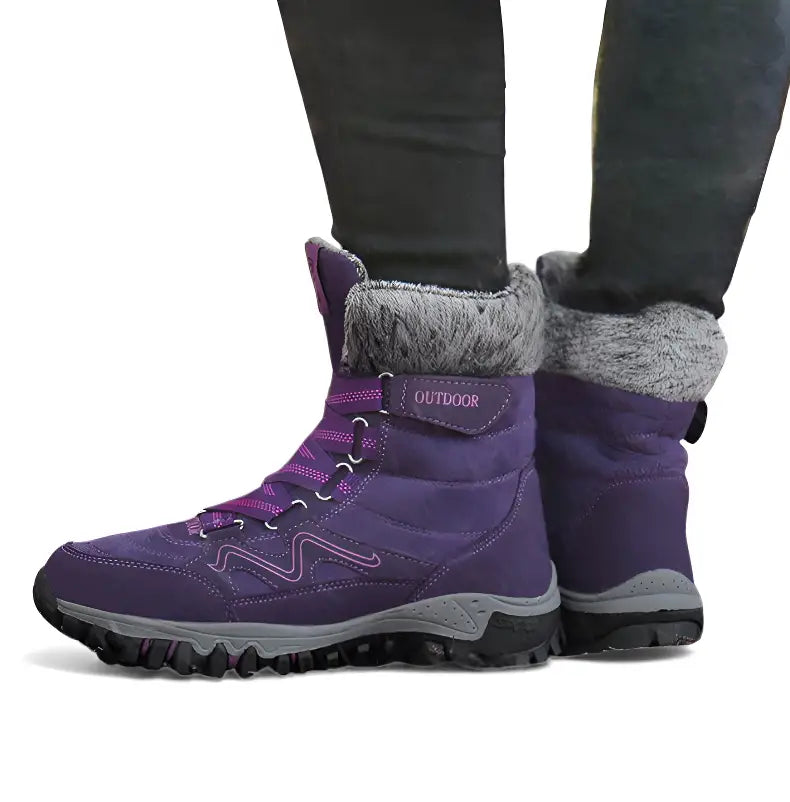 Bottes fourrées grand froid