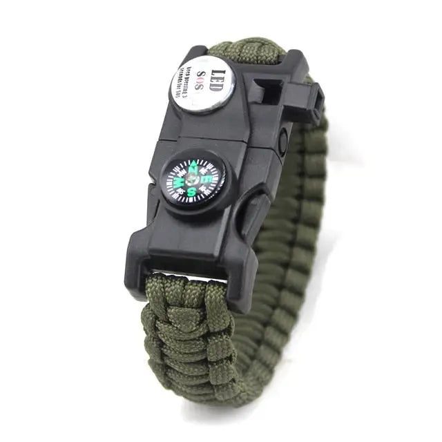 Bracelet de survie armee