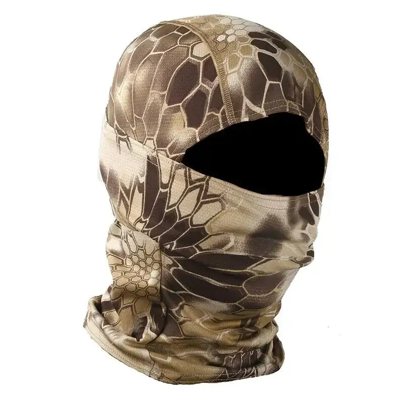 Cagoule camouflage militaire