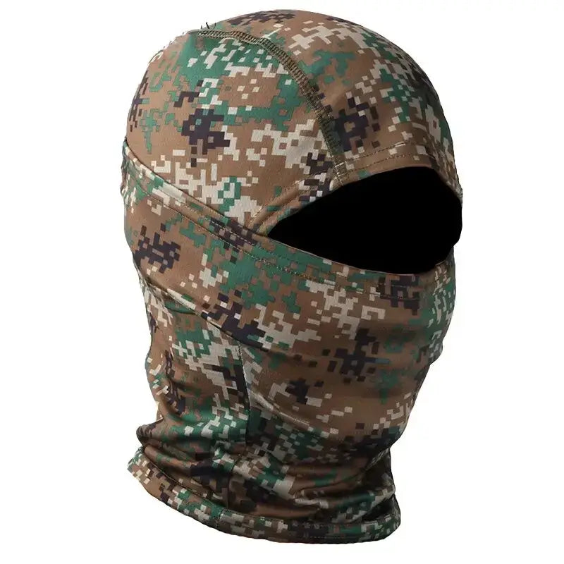 Cagoule camouflage militaire