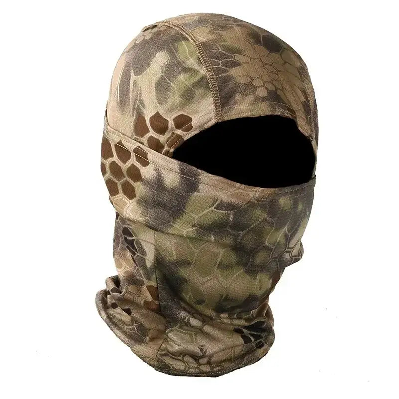 Cagoule camouflage militaire
