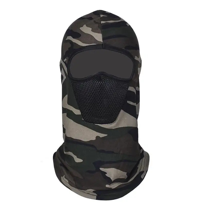 Cagoule couleur militaire