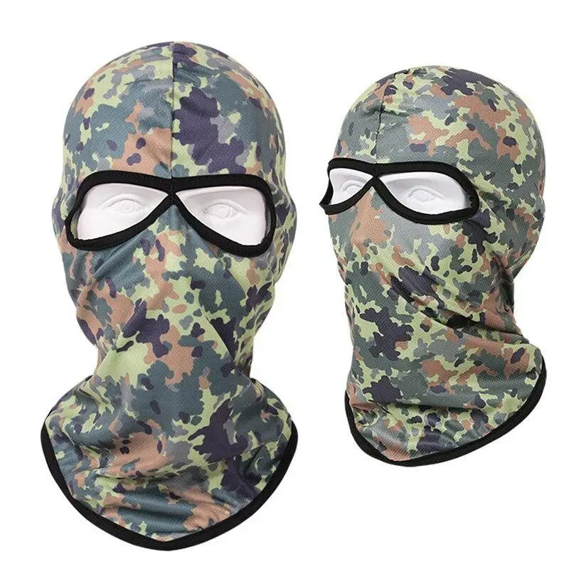 Cagoule militaire 2 trous