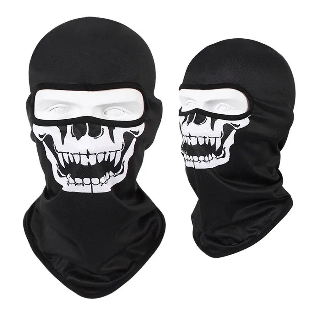 Cagoule militaire tete mort
