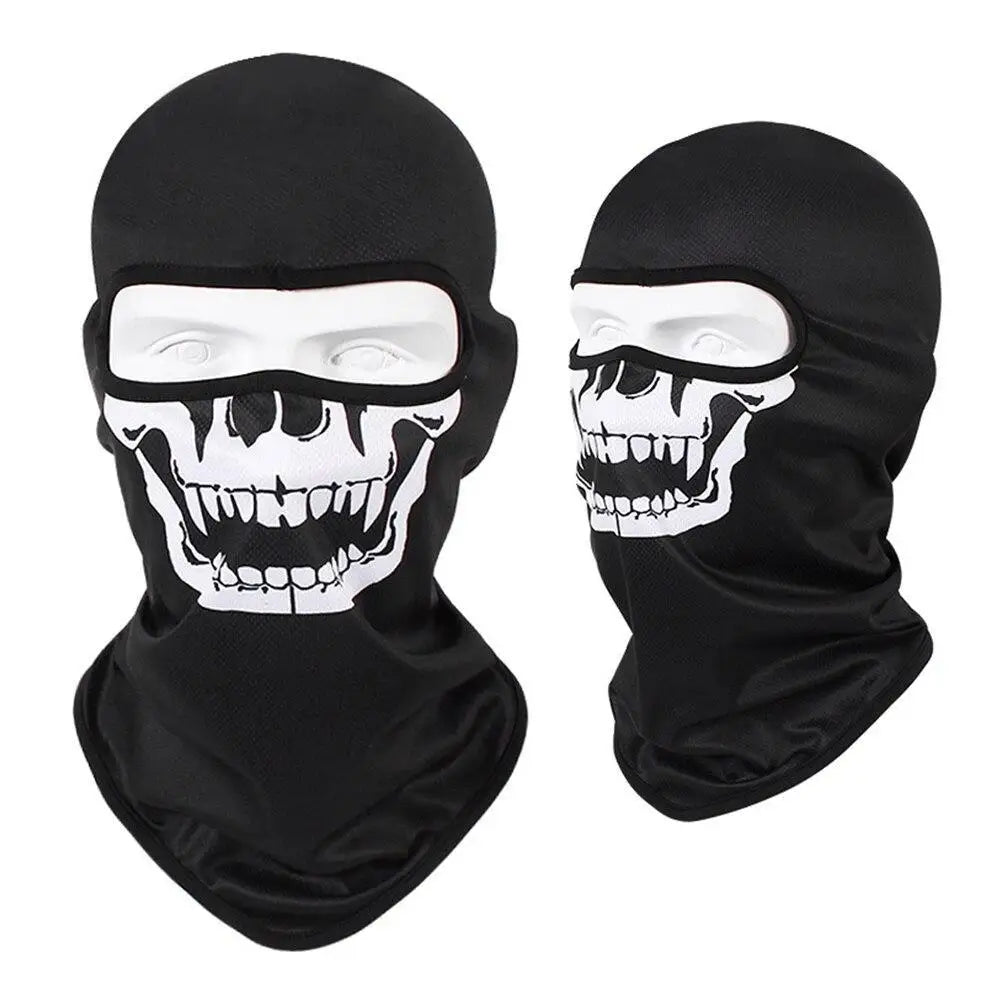 Cagoule militaire tete mort
