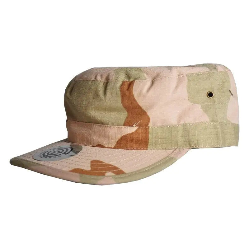 Casquette armée de l’air en coton à dessus plat