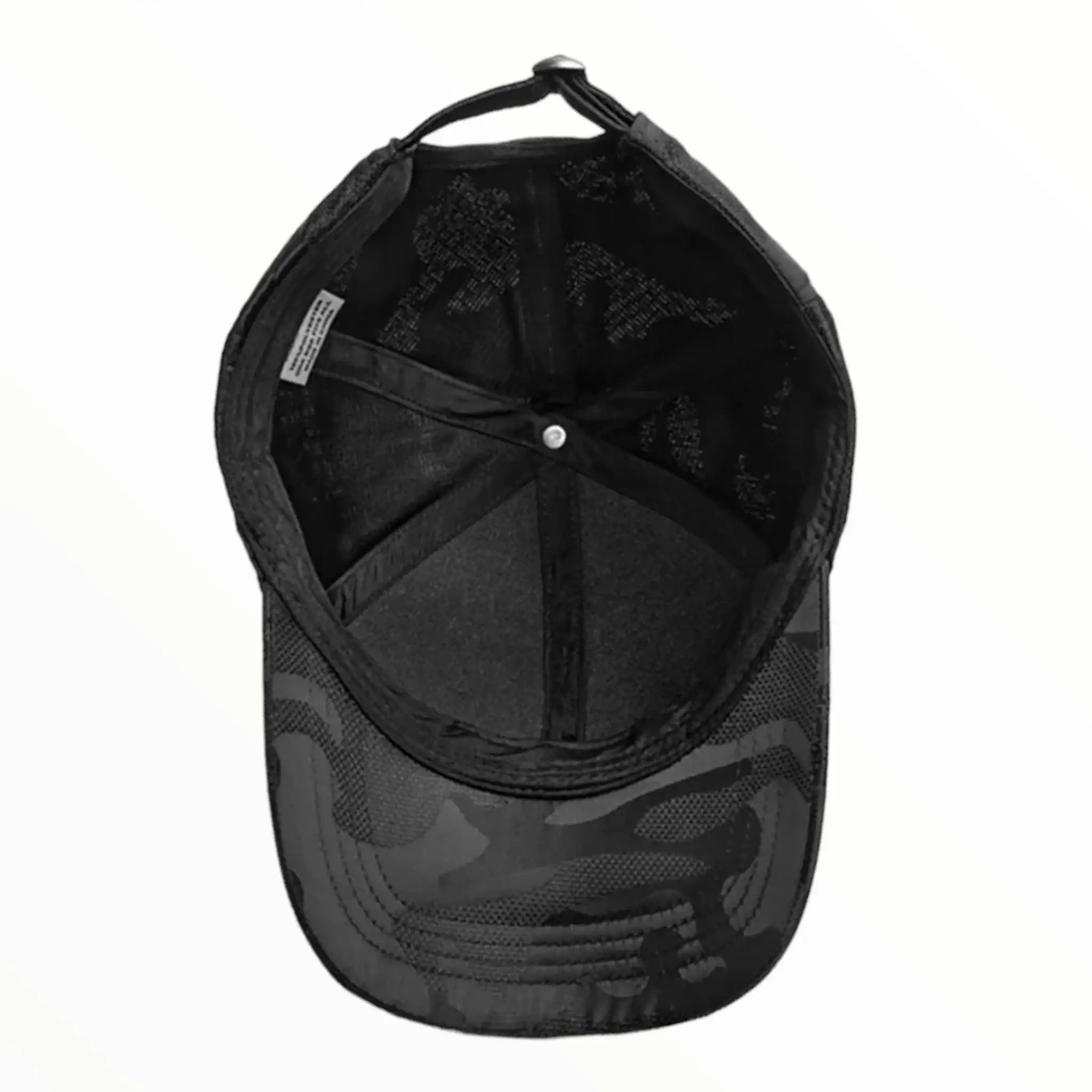 Casquette camouflage noir