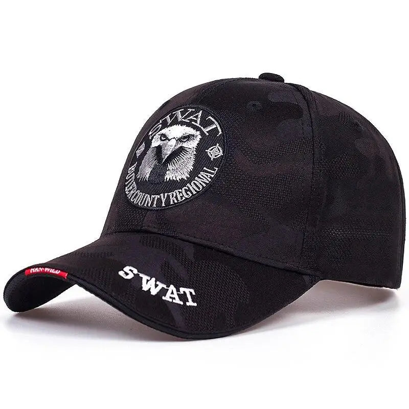 Casquette homme style militaire