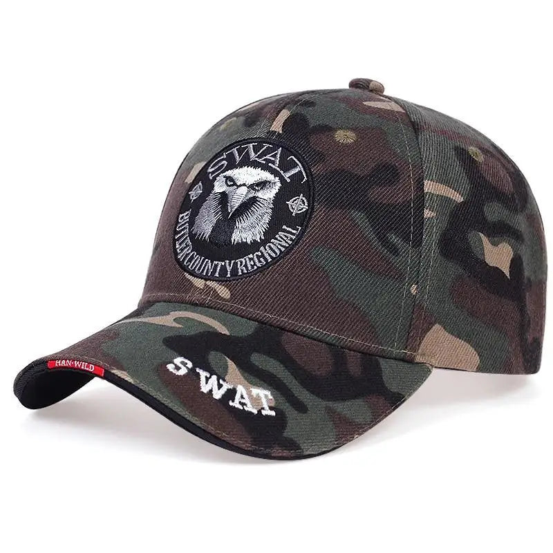 Casquette homme style militaire