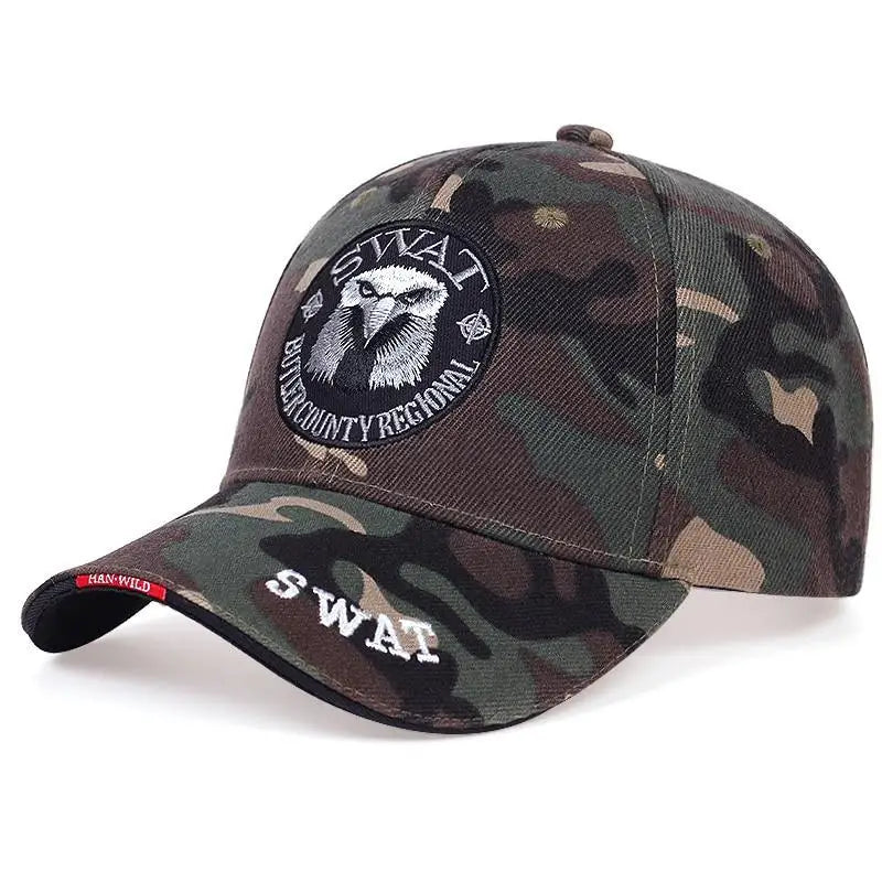 Casquette homme style militaire