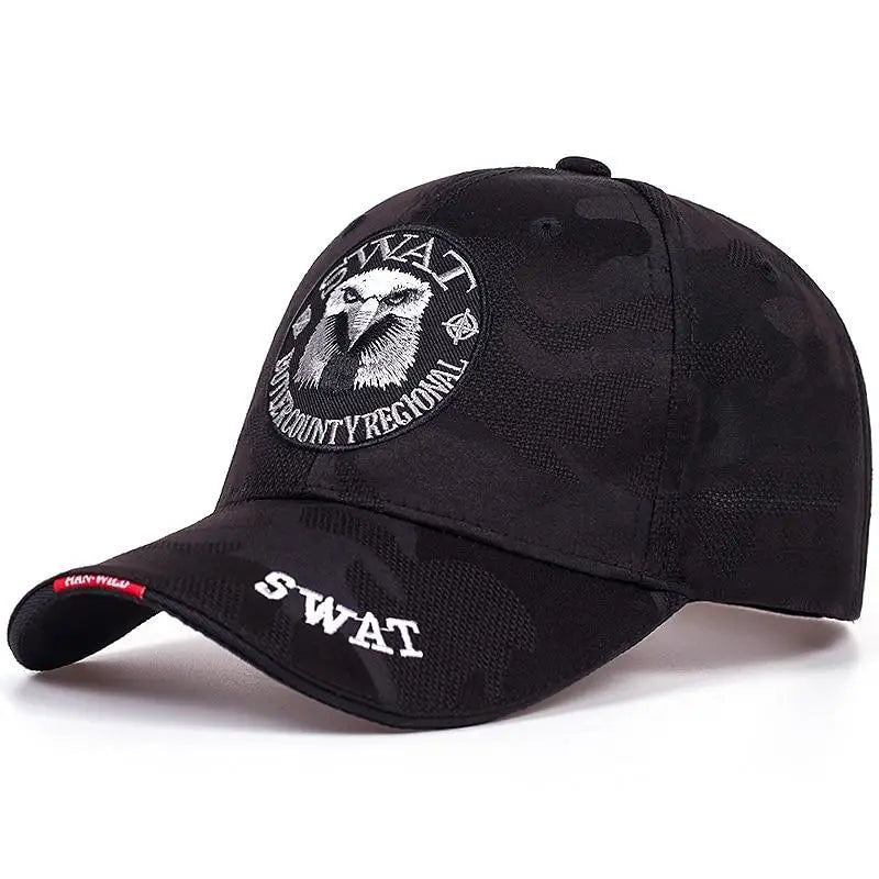 Casquette homme style militaire