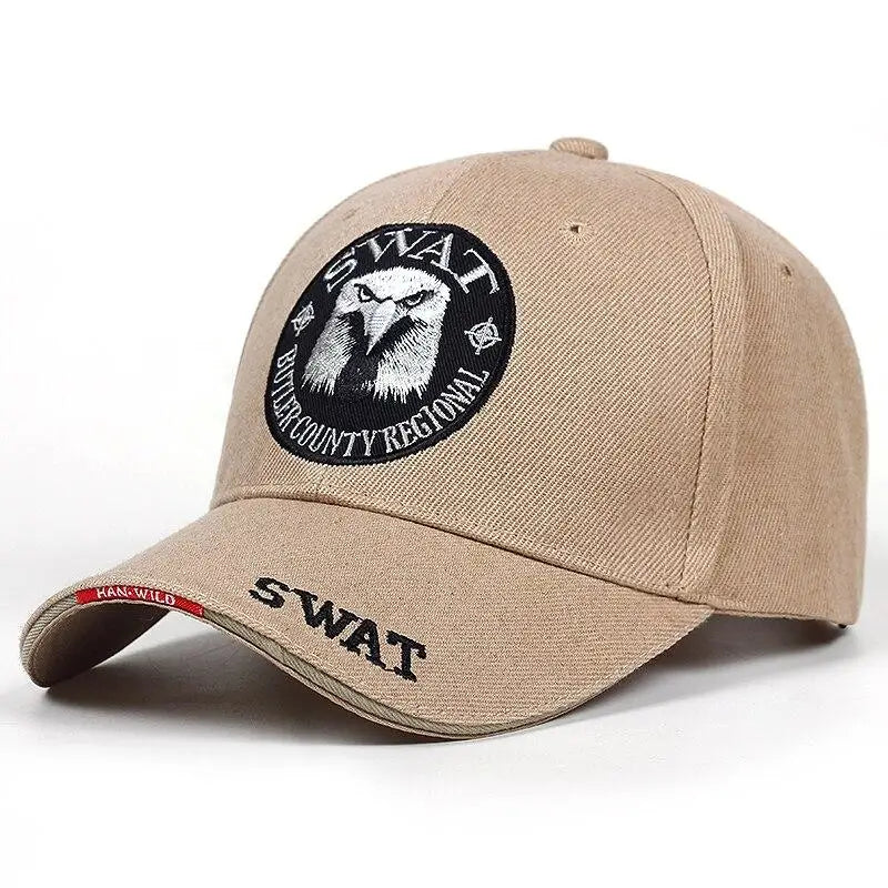 Casquette homme style militaire