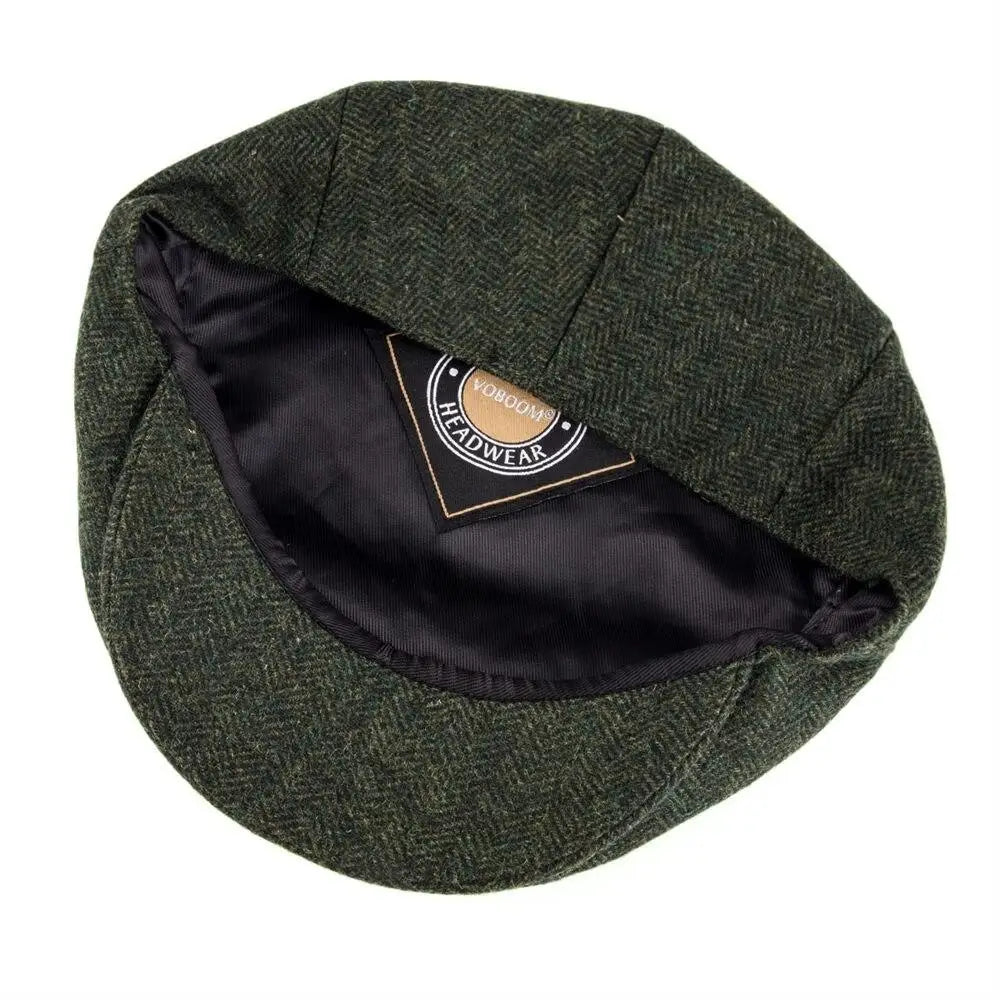 Casquette plate vintage