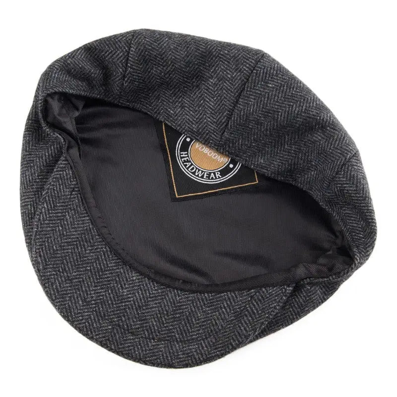 Casquette plate vintage