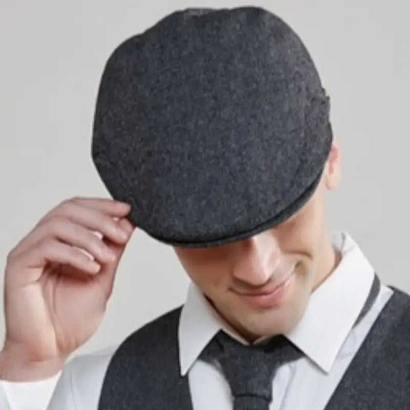 Casquette plate vintage