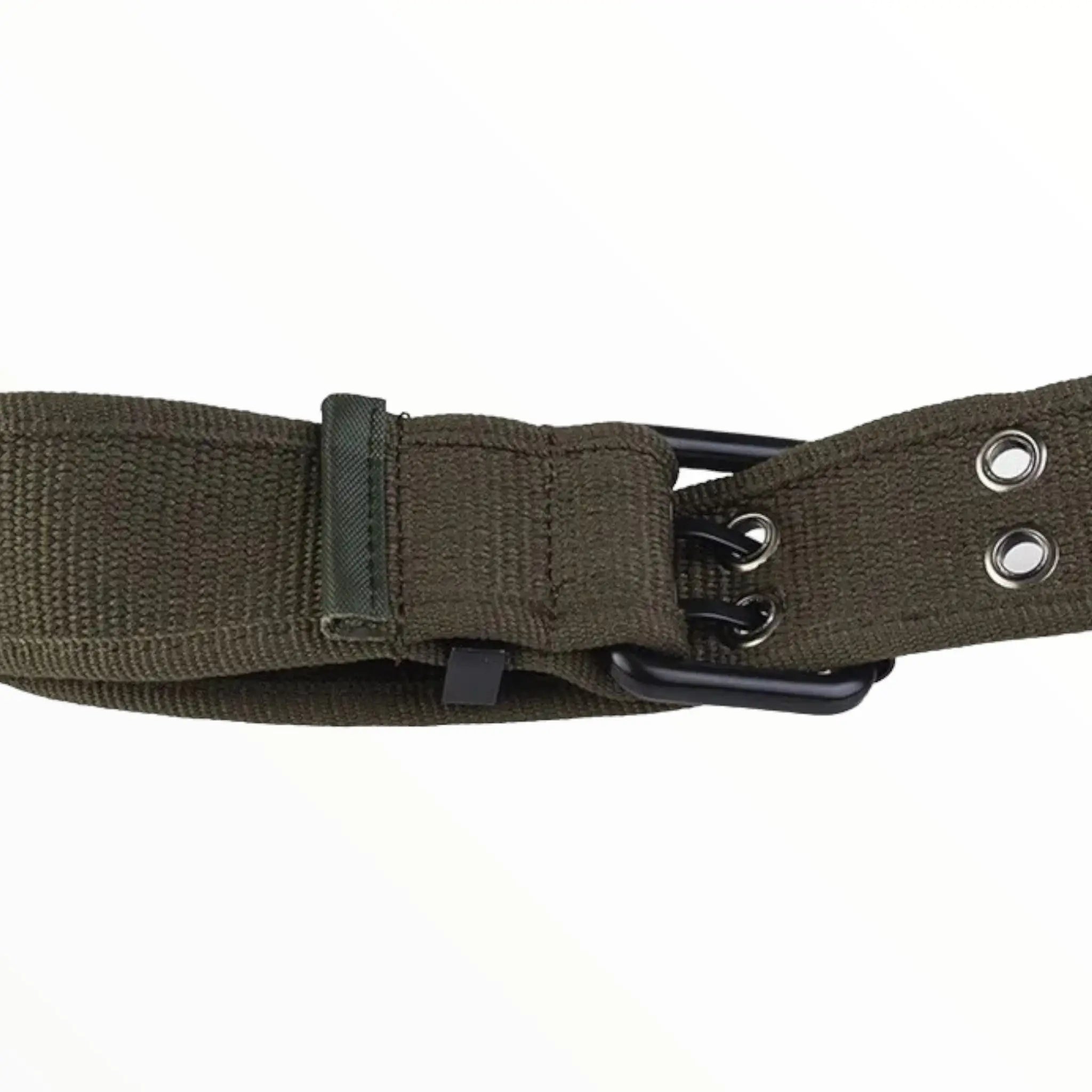 Ceinture homme toile militaire