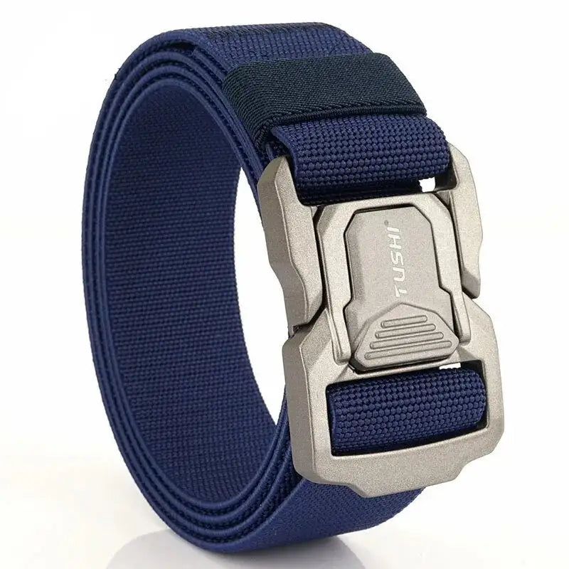Ceinture militaire bleue