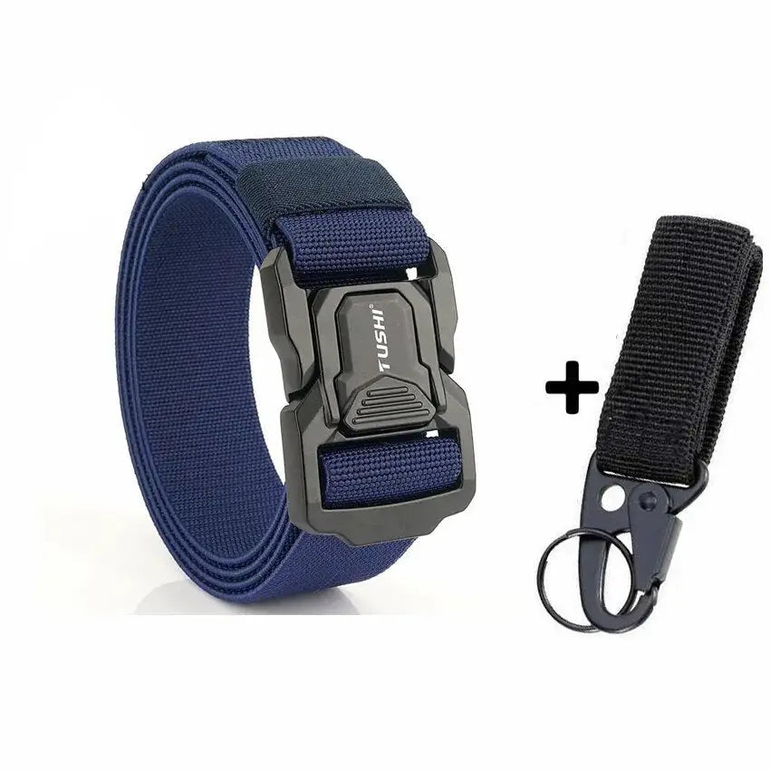 Ceinture militaire bleue