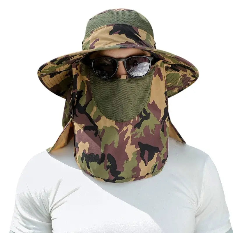 Chapeau anti uv anti insectes randonnée