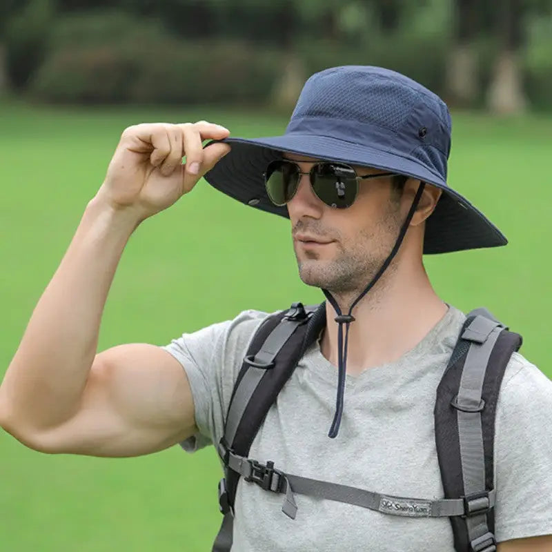 Chapeau anti-UV montagne