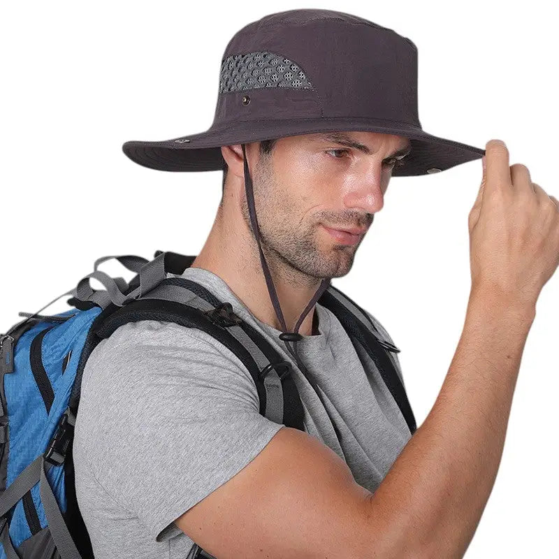 Chapeau anti-UV montagne