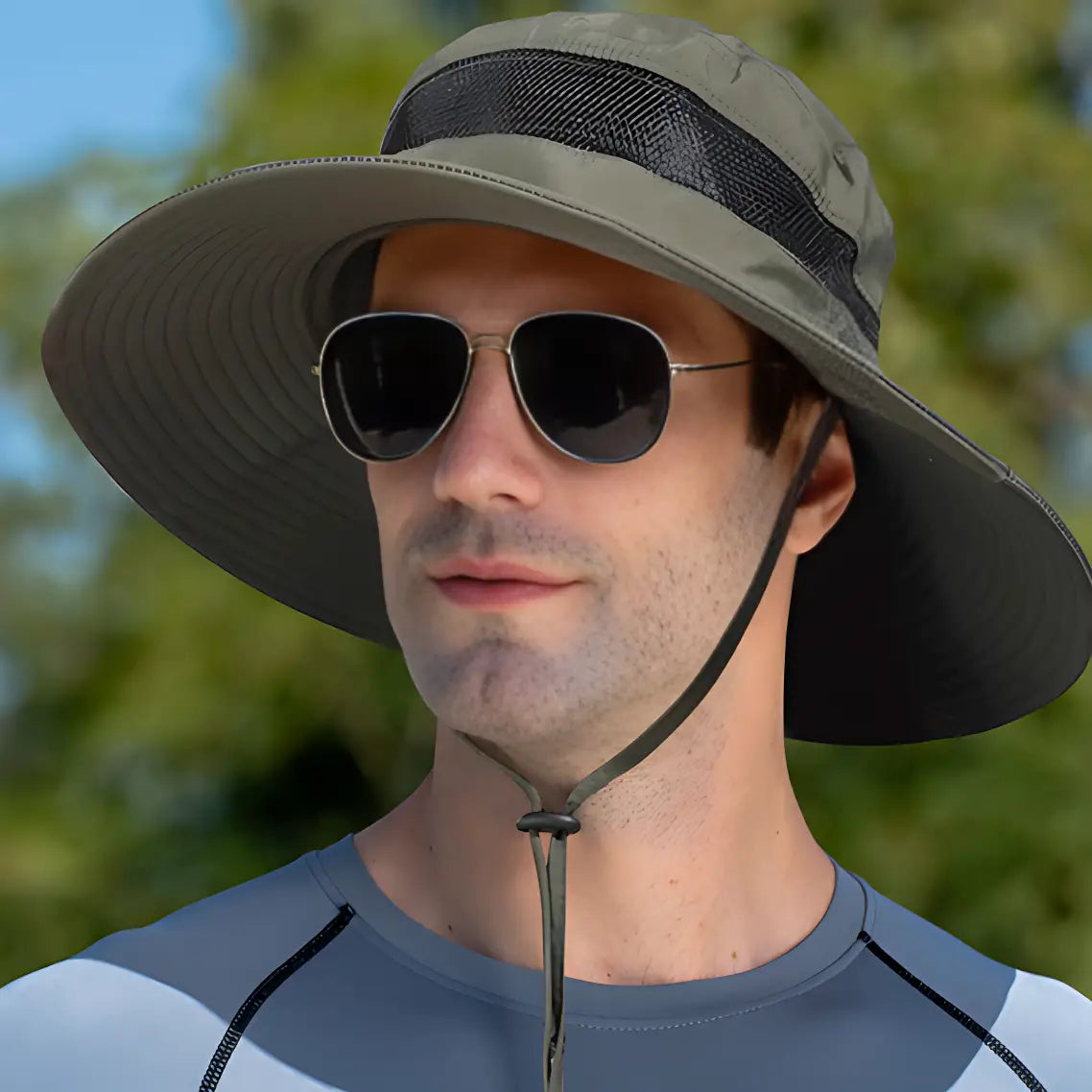 Chapeau anti-UV séchage rapide